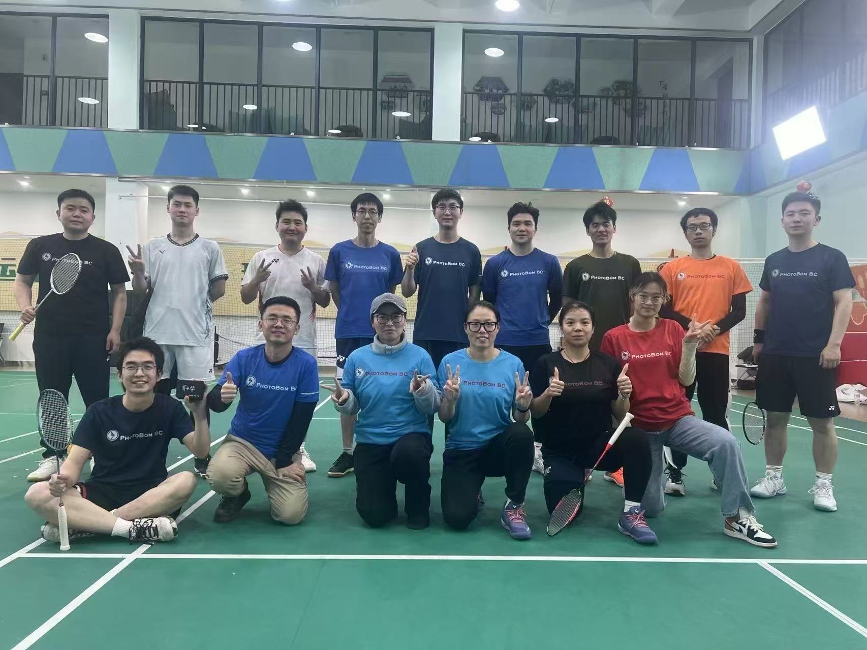 Badminton Action